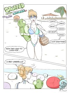 [D-Mew] Stuffed on the Beach