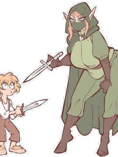 [SaucyMojo] Elf x Halfling
