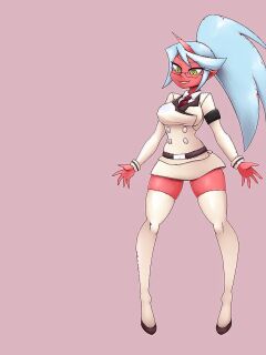 [Metachoke] Kneesocks Long Breast Expansion (Panty & Stockings) Preview