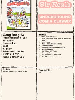 [Wallace Wood] Gang Bang #3 (Alice in Wonderland)