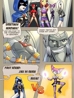 [Karbo] Raven vs Jinx (Teen Titans) [Incomplete]