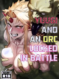 Yuugi and an Orc Locked in Battle Preview