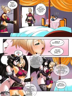 [JadenKaiba] Eirena and Succubus (Diablo 3)