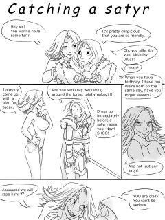 [Viktria] Catching a satyr (DOTA 2)