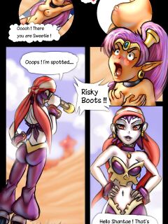 [Crimson Karma] Risky's Curse (Shantae) Preview