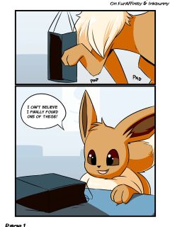 [Carpetwurm] Eevee's Tentacle Box (Pokemon)